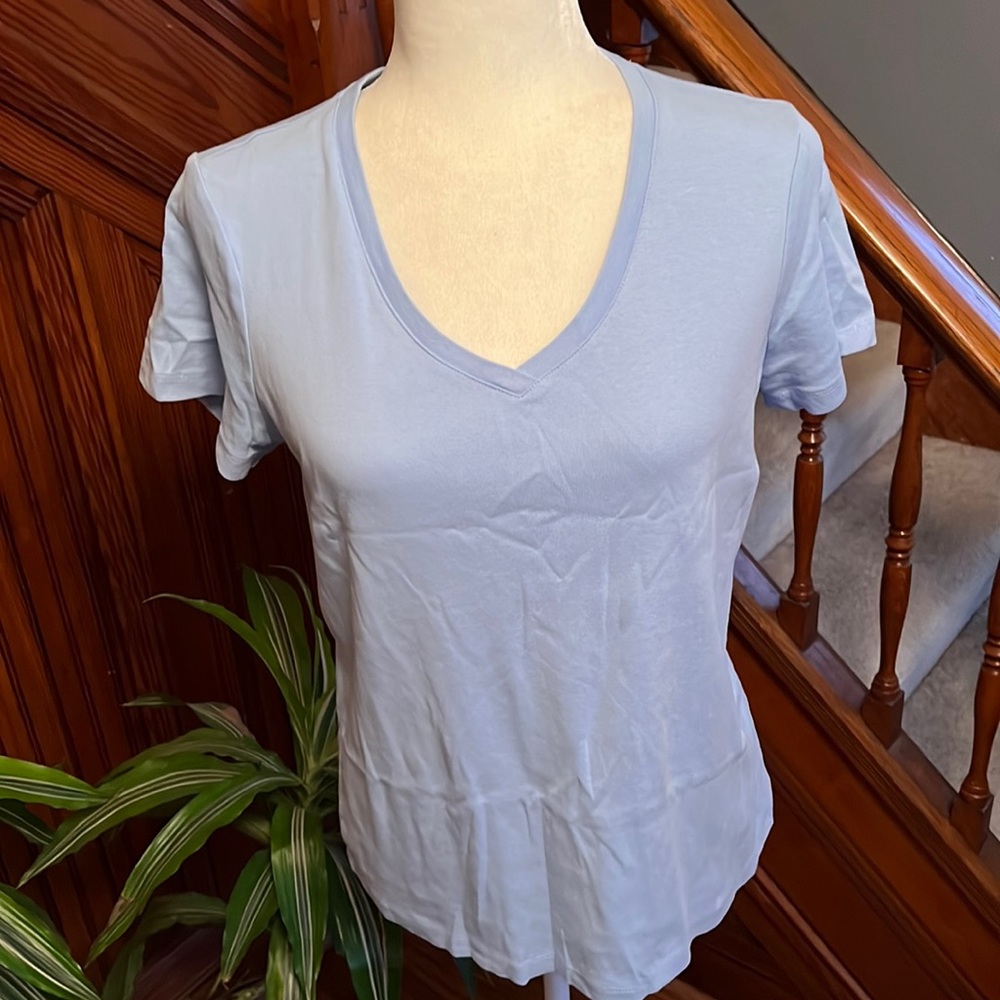 Essential Tee Baby Blue Sz L